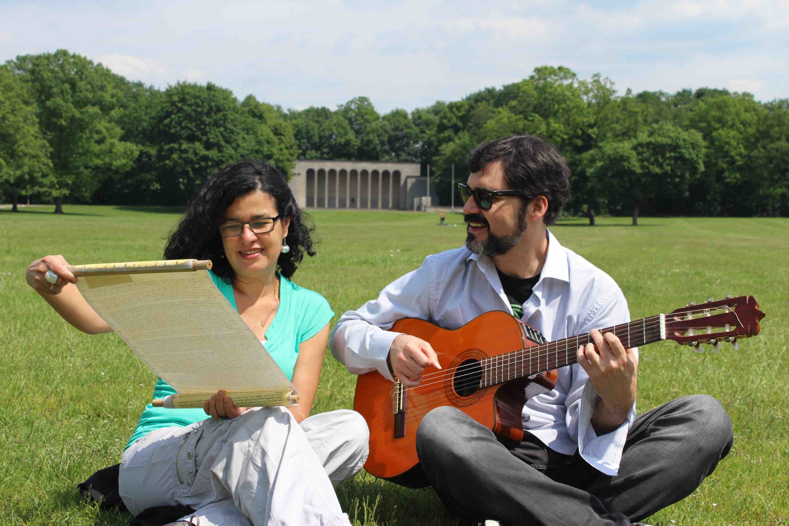 Jamile do Carmo e João Araújo em Nuremberg